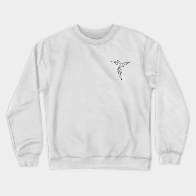 Hummingbird Crewneck Sweatshirt by Quolibri
